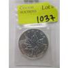 Image 1 : 1 Oz .9999 Silver 2011 Maple Leaf Coin 