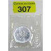 Image 1 : 1 Oz .9999 Silver 1990 Maple Leaf Coin 