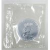 Image 2 : 1 Oz .9999 Silver 1990 Maple Leaf Coin 