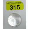 Image 1 : 1 Oz .999 Silver Pan American Corp Round  