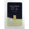 Image 2 : 1 Gram .9999 Fine Gold Certified IGR Mint Bar 
