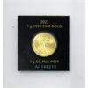 Image 2 : 1 Gram .9999 Fine Gold 2023 Maple Leaf Coin 