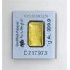 Image 2 : 1 Gram .9999 Fine Gold PAMP Suisse Certified Bar 