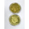 Image 2 : 10 x 2022 45th President Donald Trump Gold Clad Rounds