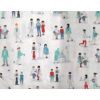 Image 2 : 10 M of New 100% Cotton Fabric - 44" Wide