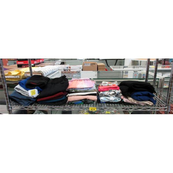 Shelf Lot of Overstock & Customer Return Clothing