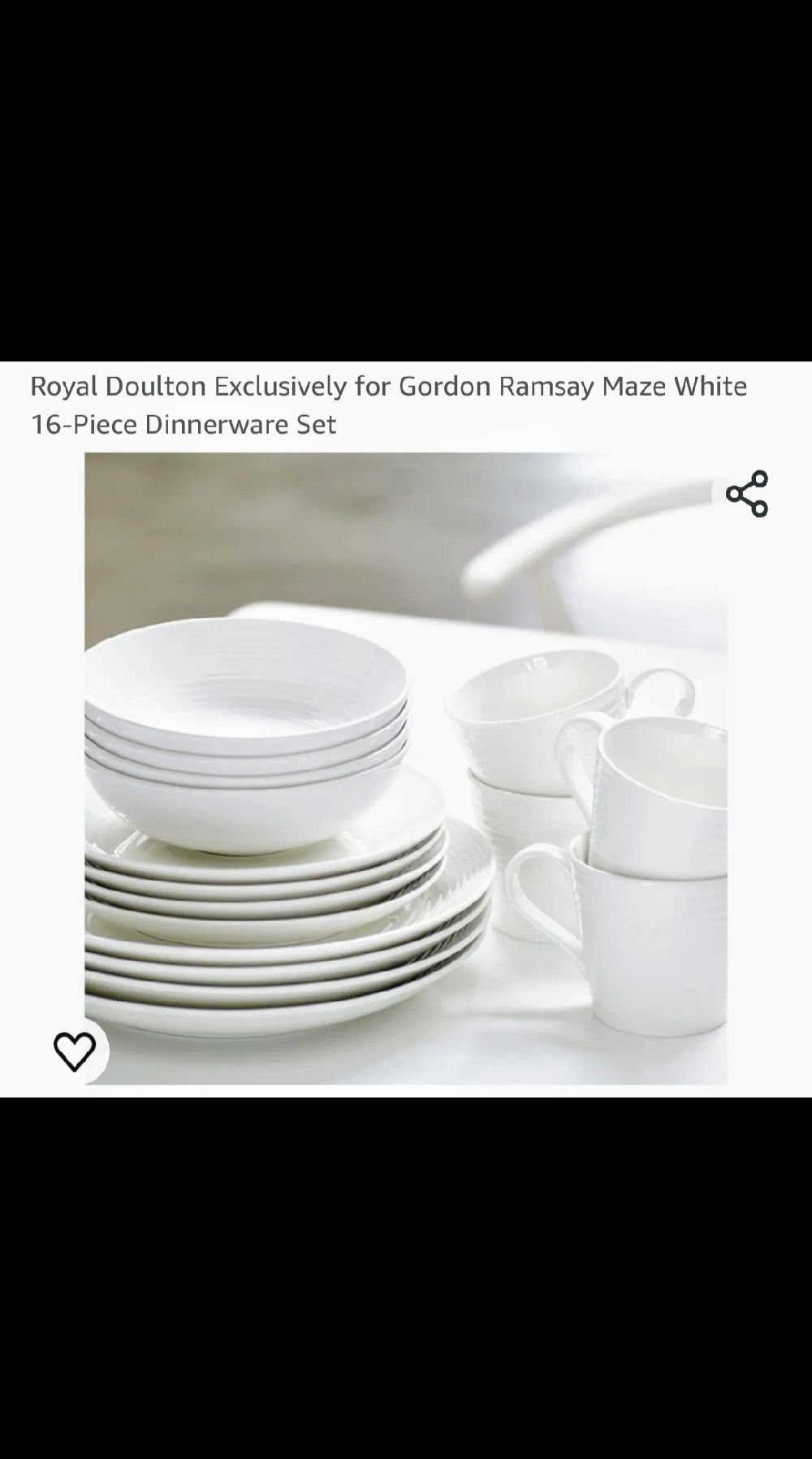Gordon Ramsay Dinnerware
