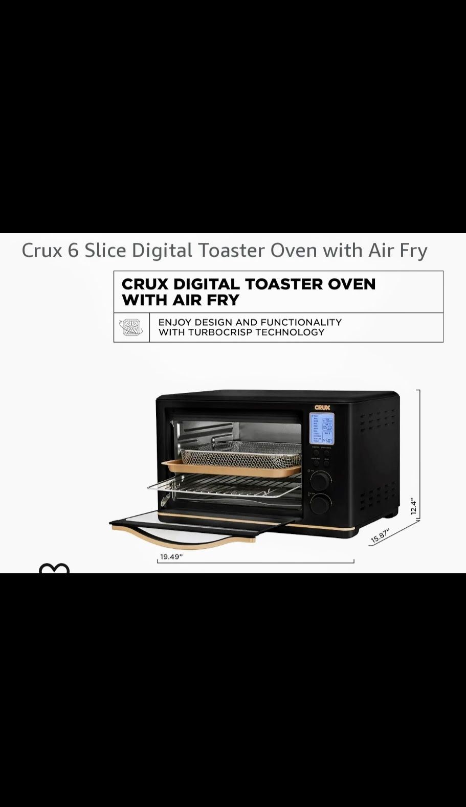 Crux Toaster Oven