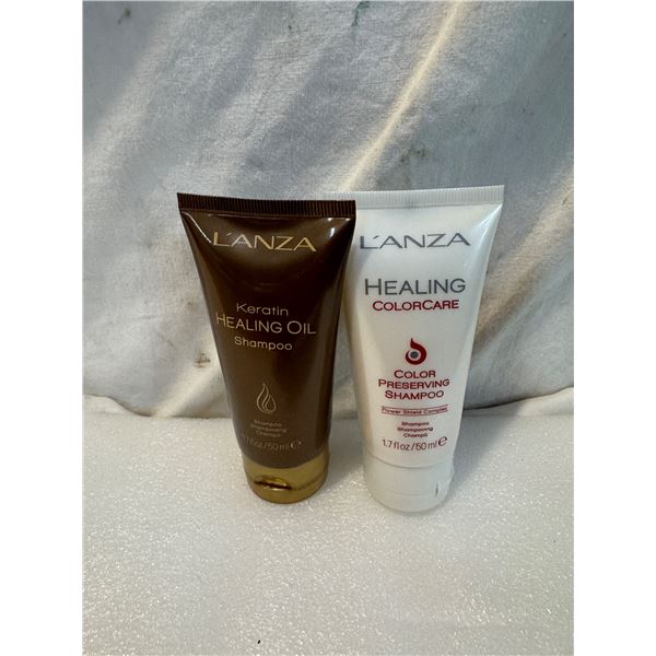 L'Anza healing color shampoo and keratin healing oil shampoo