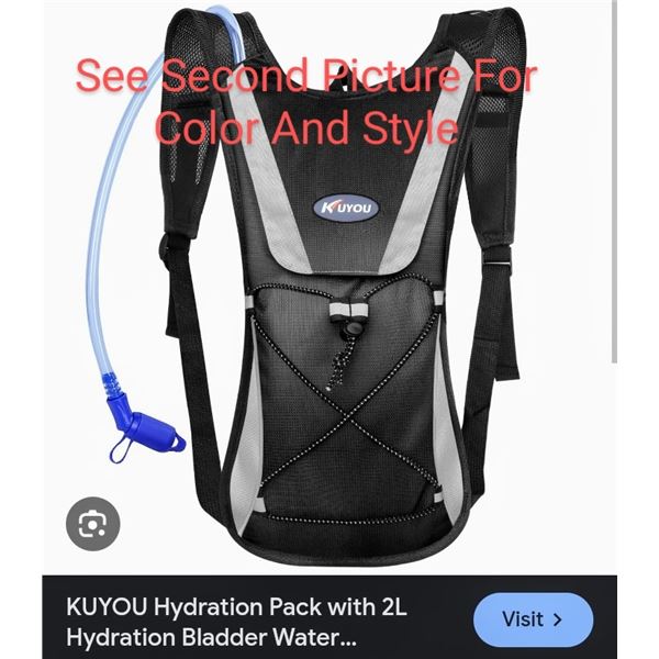 Hydration Bag