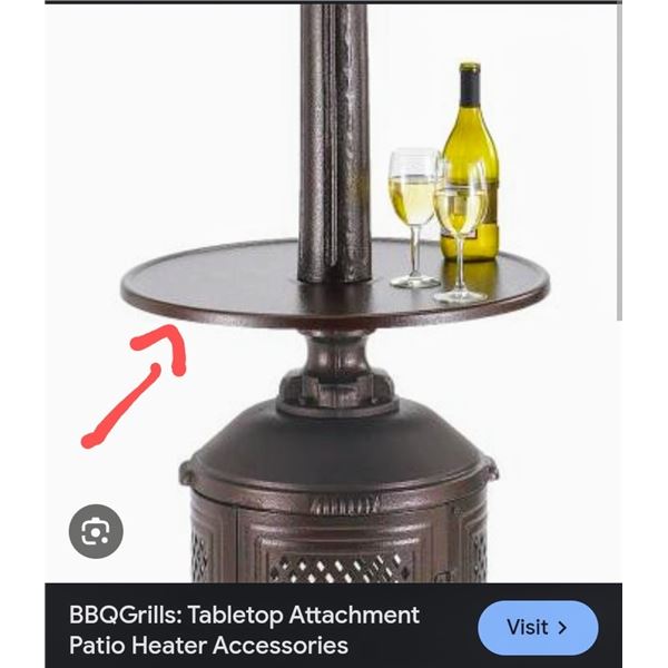Patio Heater Table