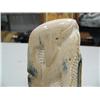 Image 3 : 4-3/4" mammoth ivory relief carved with 2 whales and a man's face by Iglaak from Koyuk, AK (114)