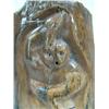 Image 2 : 4-3/4" relief carved mammoth ivory dancer with 2 whales by Iglaak from Koyuk, AK (114)