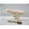 Image 3 : 4-1/2" walrus ivory whale by Iglaak (114)