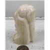 Image 4 : 3-1/2" white walrus ivory by Richard Miller- walrus spirit (114)