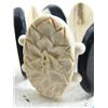 Image 2 : Bracelet made of baleen with gold nuggets and fossilized ivory carved flowers (114)