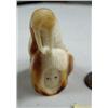 Image 3 : 2" fossilized walrus walrus carving on man's head by Iglaak from Koyuk, AK (114)