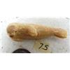 Image 2 : 2-1/4" fossilized walrus ivory seal (114)
