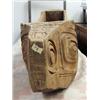 Image 6 : Large hand carved and painted Alaska Native looking  - Imported potlatch bowl 79" long, 11" wide (11