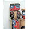 Image 4 : Large hand carved and painted Alaska Native looking mask - Imported (114)