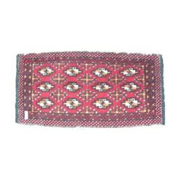 Small Hand Made Oriental Carpet 19" x 37" (74)