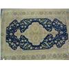 Image 3 : Blue & Tan Hand Tied All Wool Oriental Carpet 48"x 67" (74)