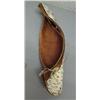 Image 2 : 17" birch bark canoe- stitched with sinew (3)