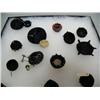 Image 3 : Collection of miniature woven horse hair baskets and earrings- approx. 20 pieces (3)