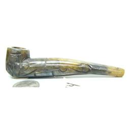 5" Chinese jade pipe (3)
