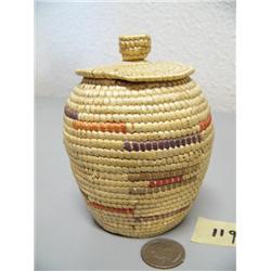 5" Hooper Bay basket by Geraldine Tall (3)