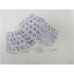 Diamond Lady's Ring, 14 K yellow gold- diamonds are full cut, approx. 1.00 carats, VS2-SI1 clarity, 