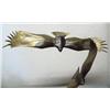 Image 2 : Pair of bronze eagles mounted on stone and wood base- called "Always There" done in 1985 2 of 20 by 