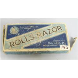 Antique Rolls Razor in original box (3)
