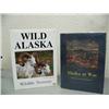 Image 1 : Lot of 2 books: WILD ALASKA by Doug Lindstrand, signed; ALASKA AT WAR by Fern Chandonnet (3)