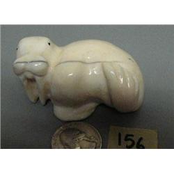 2-1/2" ivory walrus by I. A. (124)