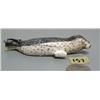 Image 3 : 4-3/4" scrimshawed ivory seal by Rokol (124)