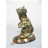 Image 1 : 9" standing soapstone otter by Tom Lisborne from Pt. Hope (124)
