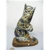 Image 6 : 9" standing soapstone otter by Tom Lisborne from Pt. Hope (124)