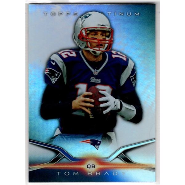Tom Brady 2014 Topps Platinum #77