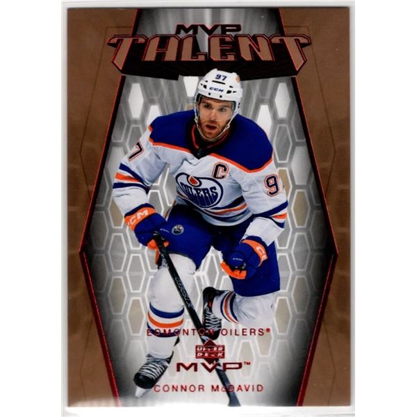 Connor McDavid 2023-24 Upper Deck MVP Talent #MT-53