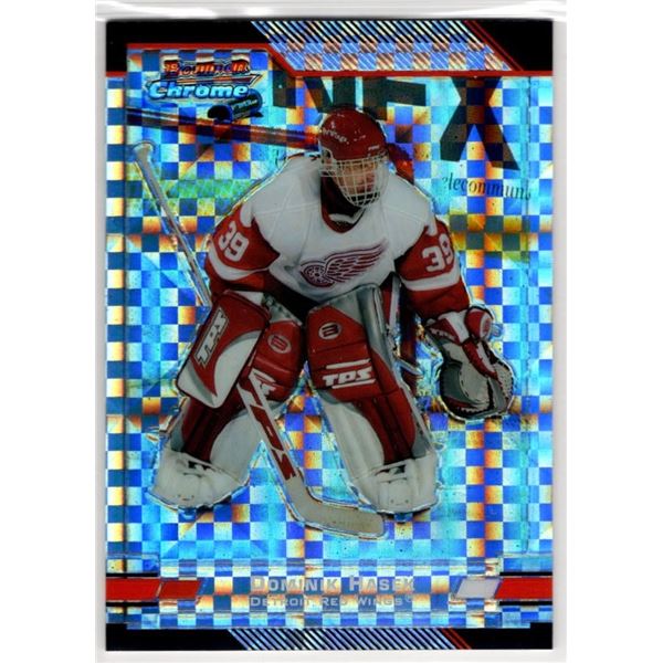 /150! Dominik Hasek 2004 Bowman Chrome Xfractor #39 Very Rare Card!