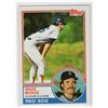Image 3 : 2 Wade Boggs ROOKIE CARDS: 1983 Fleer Card number 179 & 1983 Topps Card number 498