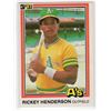 Image 3 : 4 Rickey Henderson Cards Including a ROOKIE CARD: 1980 Topps Card number 482 1981 Donruss Card numbe