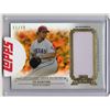 Image 1 : Rare Numbered Yu Darvish ROOKIE Memorabilia Patch Card #21/25: 2013 Commemorative Cuts Topps Card nu