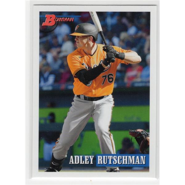 Adley Rutschman 2021 Bowman Card number 178