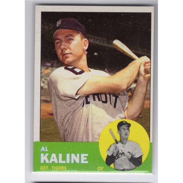 Al kaline 1963 Topps Card number 25 FANTASTIC CONDITION!!