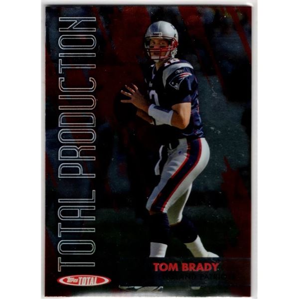 Tom Brady 2007 Topps Total Production Foil #TP6