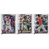 Image 1 : Lot of 3 2022 Bowman Base Cards Mike Trout #32, Ronald Acuna #70, Shohei Ohtani #68