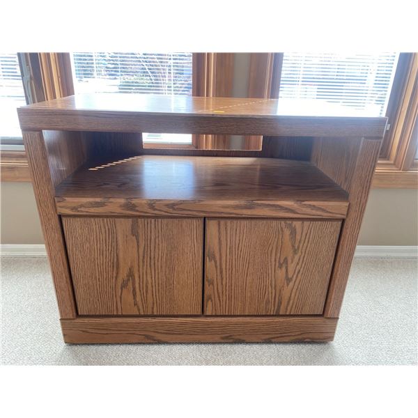 Oak Side Table 30 x 16 x 25