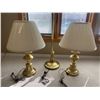Image 2 : Set 3 Brass Lamps 29T Short 60T Reading Lamp